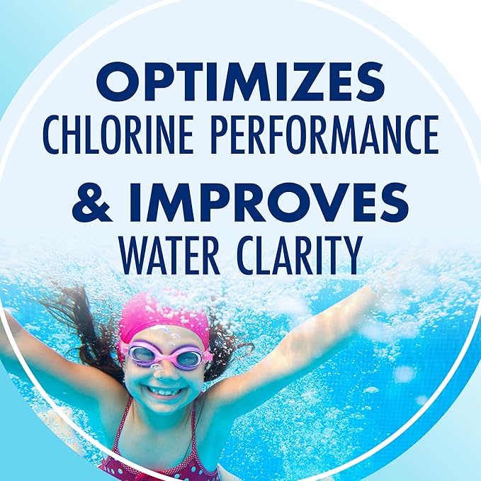 ARM & Hammer Clear Balance Swimming Pool Alkalinity pH Maintenance Tablets, White, 1 Pack, 24 Count