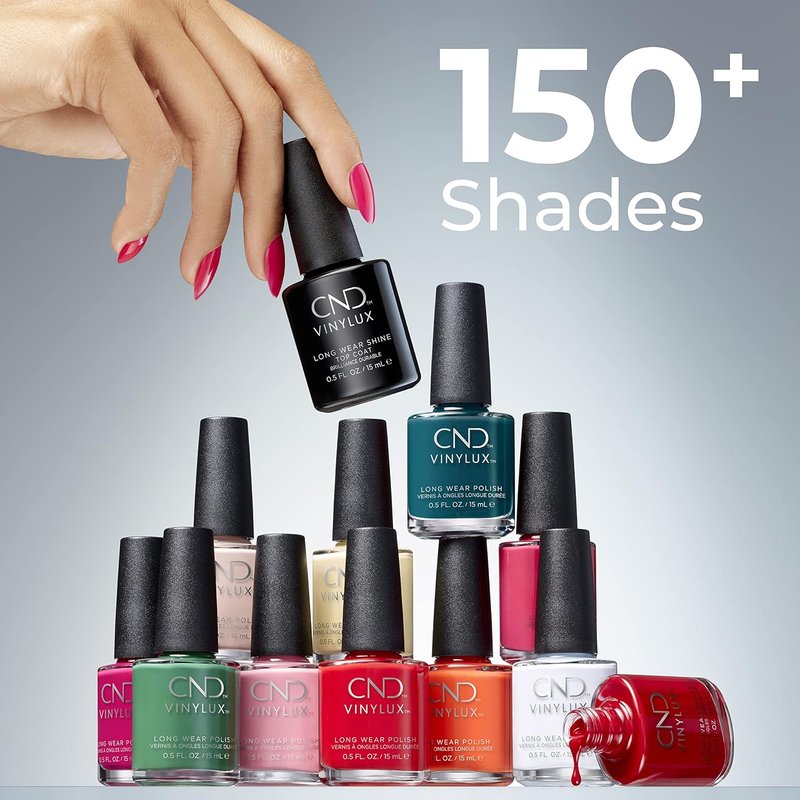 CND Vinylux Long Wear Nail Polish - Chip-Resistant Formula | 0.5 oz