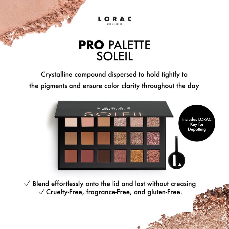 LORAC PRO Palette, Soleil, 0.56 oz.