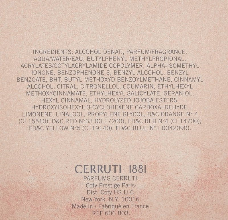 1881 by Nino Cerruti for Women Eau De Toilette Spray, 1.7 Ounce