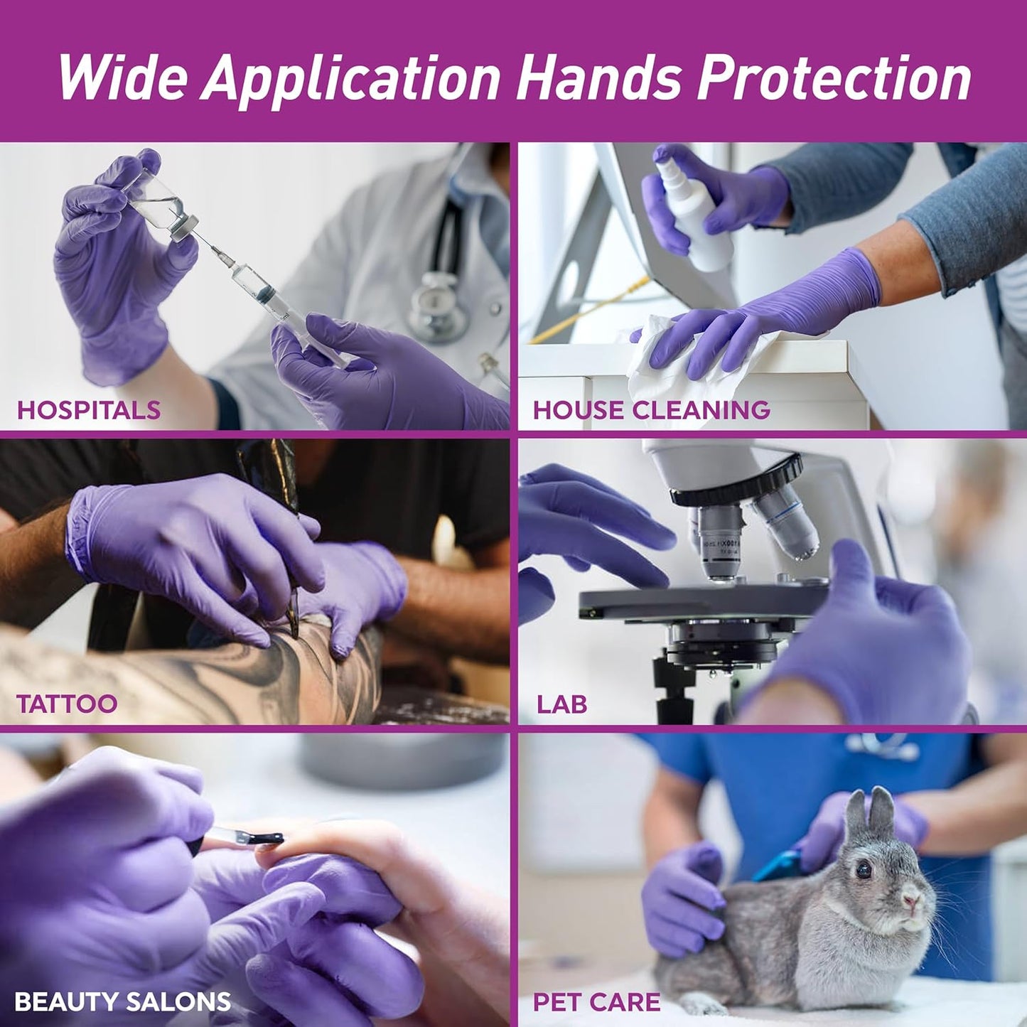 MedPride Powder-Free Nitrile Exam Gloves - Small Size | 1000 Count Case for Superior Protection