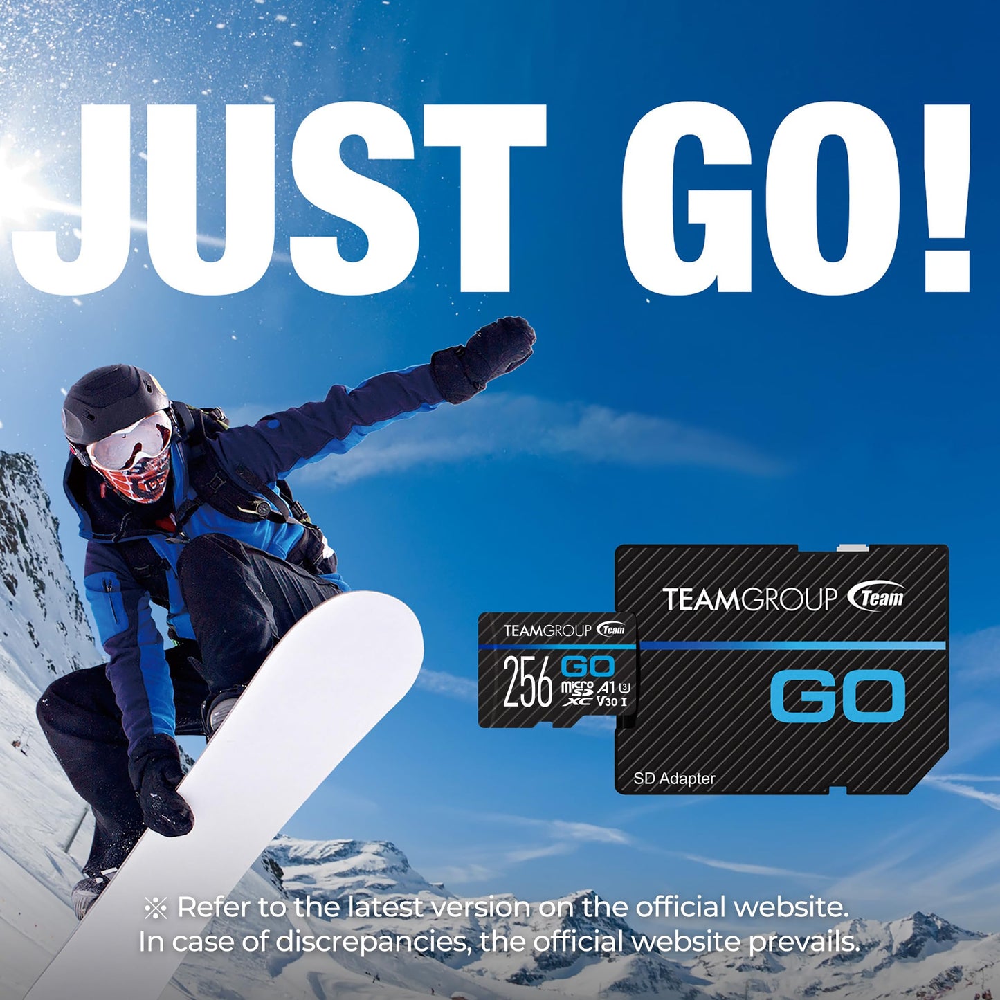 TEAMGROUP GO Card 128GB x 2 Pack MicroSDXC UHS-I U3 V30 4K for Action Cameras & Drone High Speed Flash Memory Card with Adapter for Outdoor Sports&Vlog, 4K Shooting,GoPro&Insta360&DJI TGUSDX128GU364