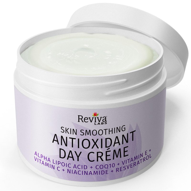 Reviva Labs Antioxidant Skin Smoothing Day Cream 2 Ounce