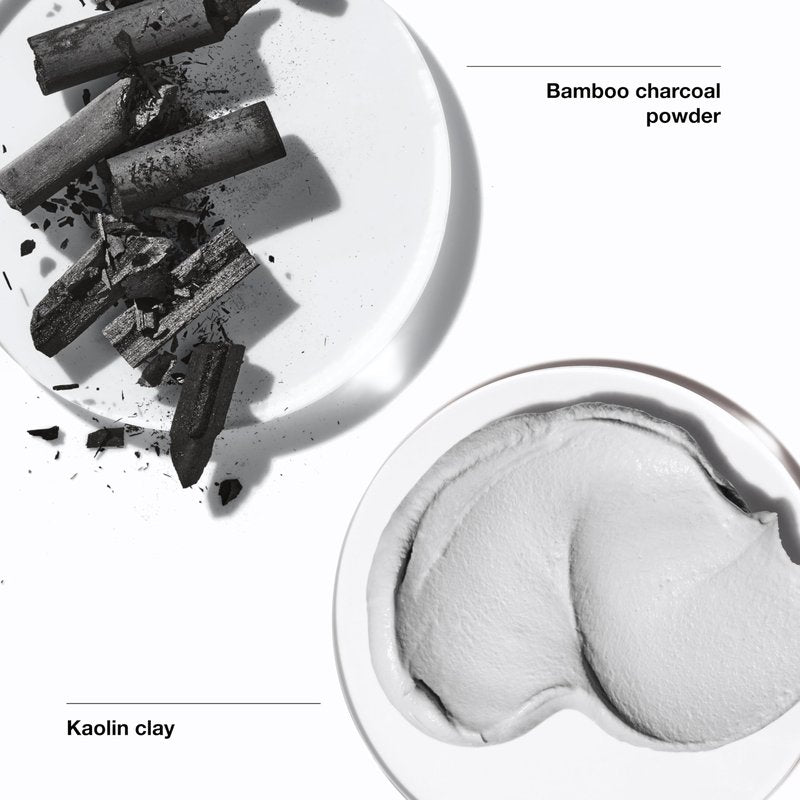 Clinique All About Clean 2-in-1 Charcoal Mask + Clay-Based Scrub, Cleansing Face Mask + Exfoliating Face Scrub For All Skin Types | Exfoliating + Refining, 3.4 Ounce