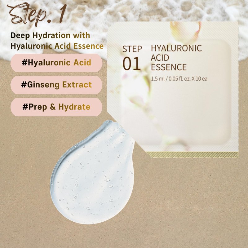 JAYJUN Rose Blossom Mask (10 Sheets) – Rose Water, Betaine & Allantoin for Soothing Hydration Skin 0.84 fl. oz.