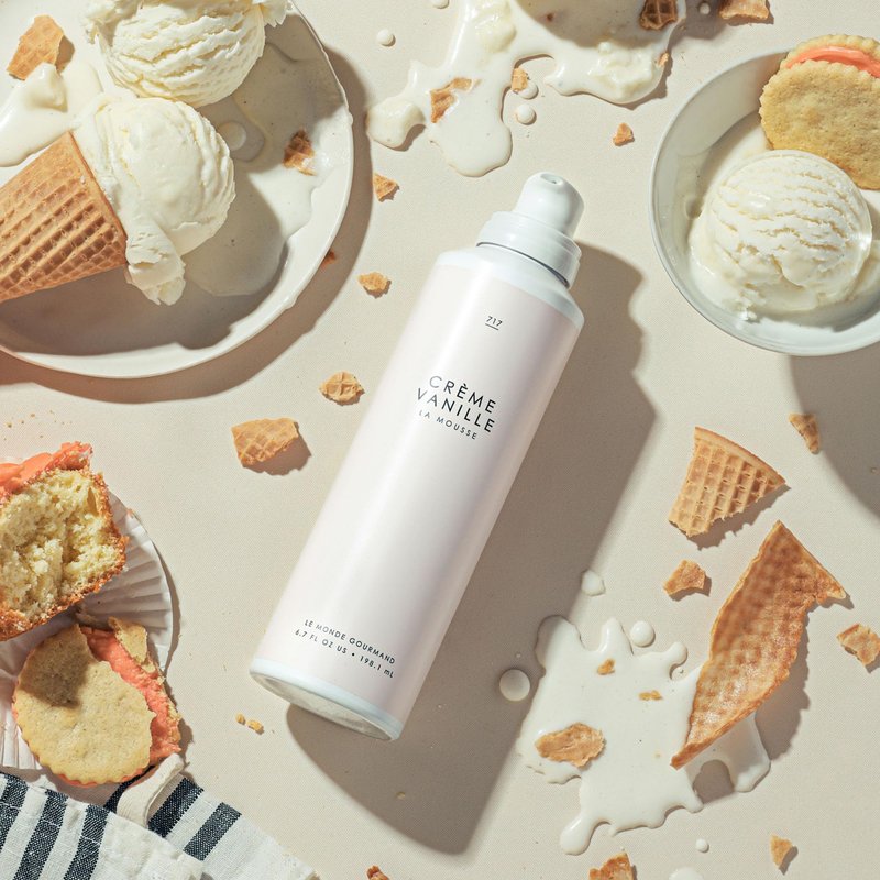 Le Monde Gourmand Lait de Coco La Mousse Whipped Body Mousse - Hydrating Skin Moisturizer with Coconut Milk Scent