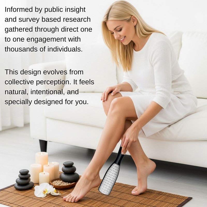 Professional Foot File & Callus Remover 2-in-1 Set –9.6" Foot Rasp with 6.7" Nail File Included–Elegant Sapphire Black–Dual-Sided, Durable & Hygienic Pedicure Tool for Smooth, Soft Feet–Wet & Dry Use
