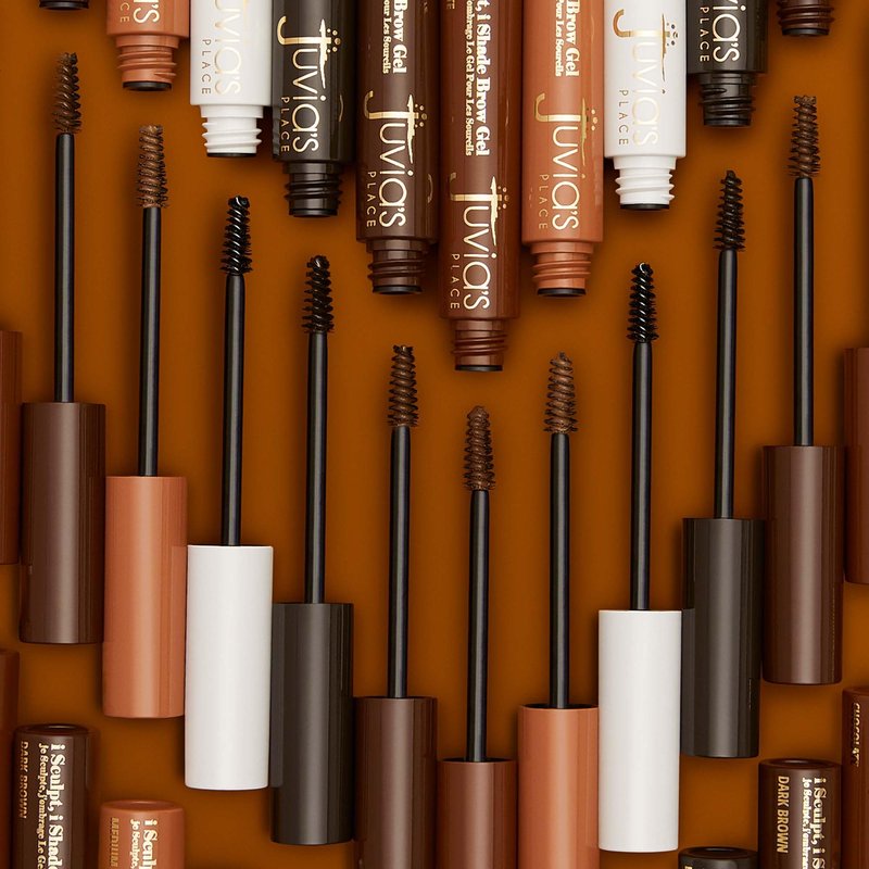 Juvia's Place iSculpt, iShade Eyebrow Gel - Dark Brown, Waterproof Gel for Eyebrows, Brows Enhancer Makeup, Brows Filler makeup, Tinted Brow, Advanced Eyebrow Definer