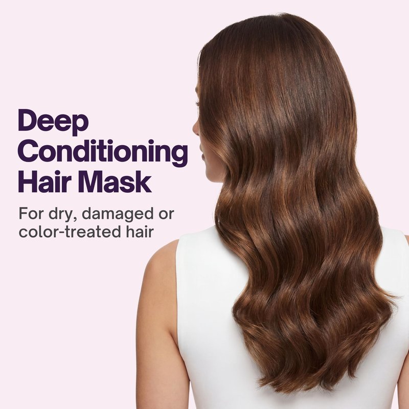 sohl-I.D. Hair Mask for Dry & Damaged Hair – Deep Conditioning Repair Treatment to Restore Smoothness & Shine – Moisturizing Hair Mask with Vitamins B3, B5, B7, C & E – Vegan & Cruelty-Free 6.76 fl oz