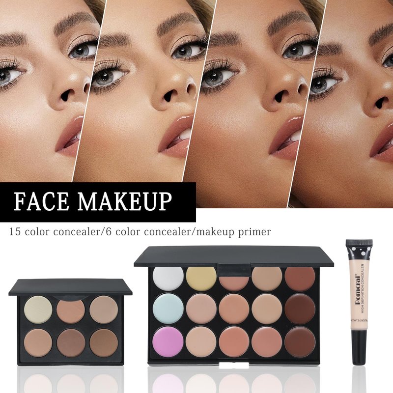 Makeup Kit,Makeup Set For Women Full Kit,Professional Make up Kit For Beginners,Makeup Gift Set For Women,Makeup Sets for Girls,Makeup Kit For Teens (red)