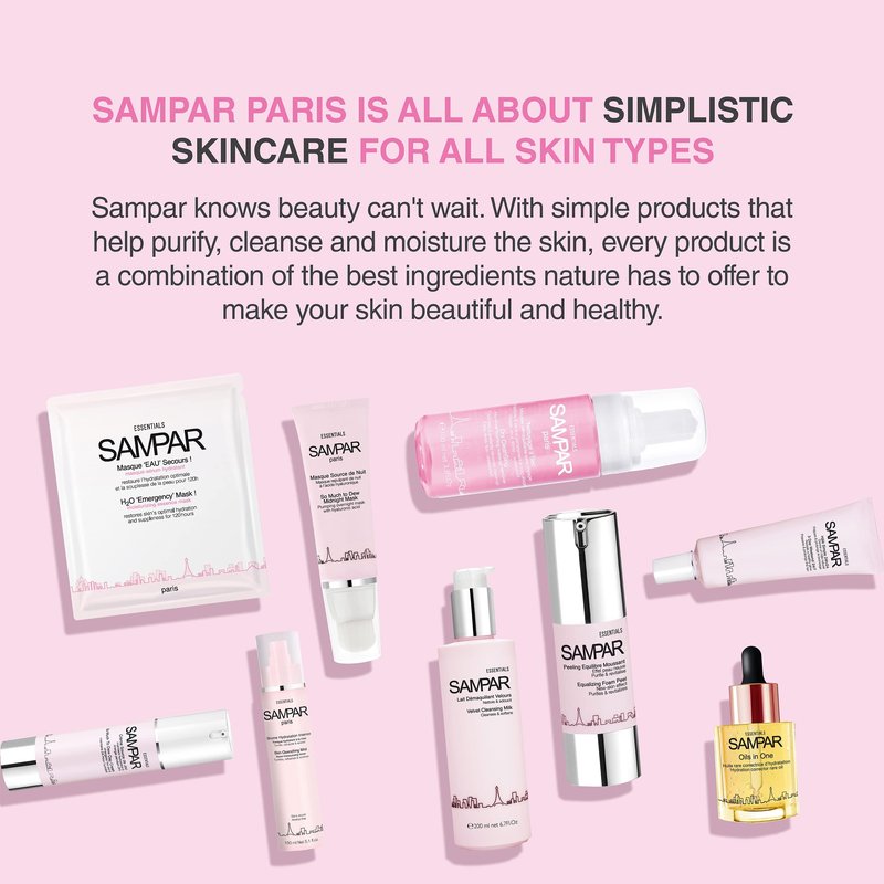 SAMPAR Illuminating Eye Cream - Anti-Aging, Hydrating & Brightening Treatment with Hyaluronic Acid, Vitamin C, and Essential Oils - Reduces Dark Circles, Fine Lines & Puffiness - All Skin Types