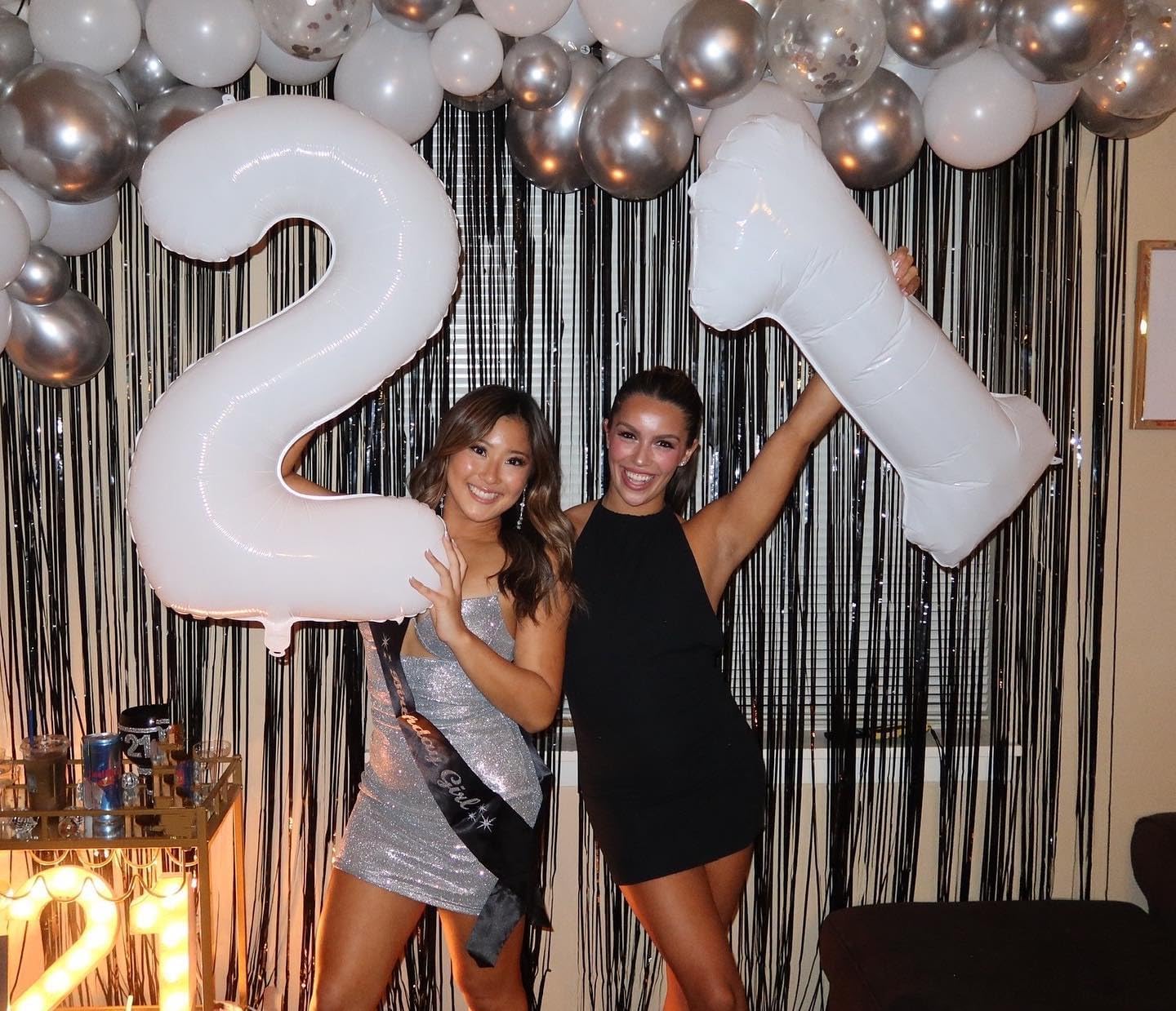 Translucent Number 11 Balloon - 40 Inch White Birthday Decoration for 11th Year Party Supplies