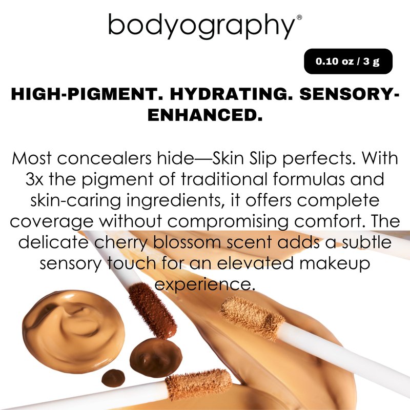 Skin Slip Full Coverage Concealer - L1 Cool Light by Bodyography for Women - 0.1 oz Concealer
