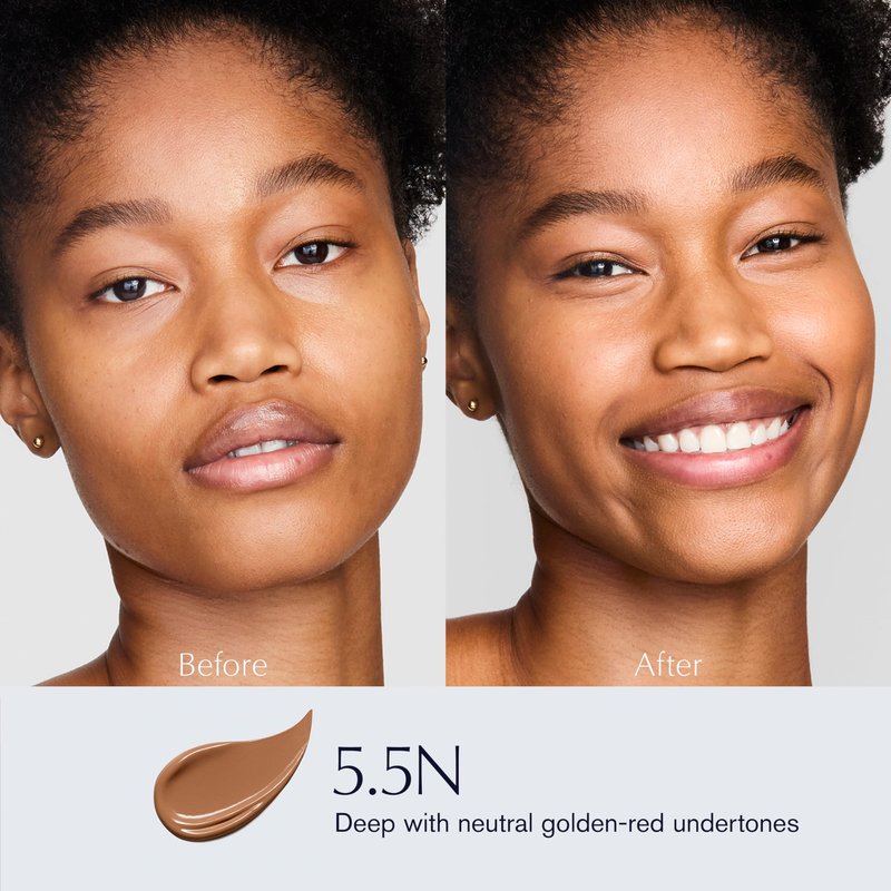Estée Lauder Double Wear Stay-in-Place Flawless 24-Hour Concealer Makeup | Longwear | Soft Matte Finish, Medium-to-Full Coverage | Hydrating Concealer, 0.4 Fl Oz, 5.5N