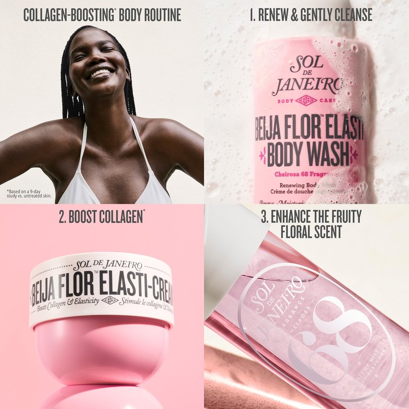 Sol de Janeiro Collagen Boosting Beija Flor Elasti-Cream Body Cream 240mL/8.1 oz.