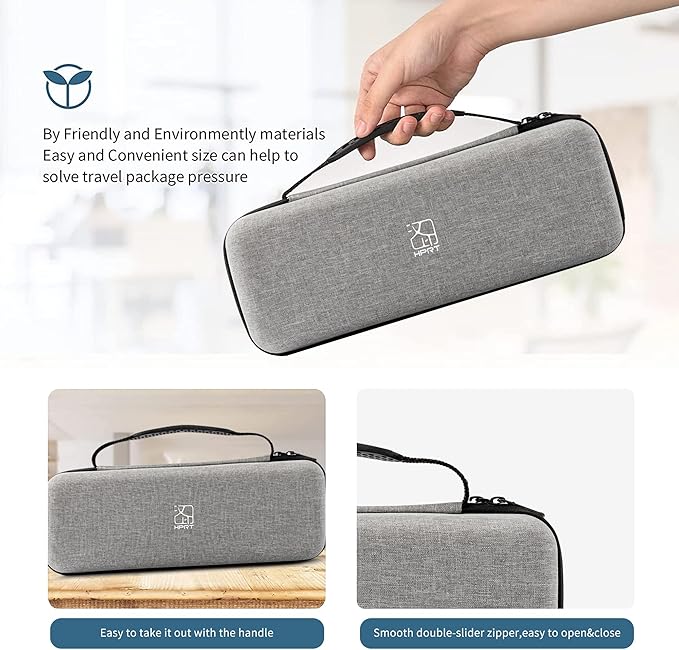 Portable Carry Case Compatible with Pooolitech MT810/HPRT MT810/MT610/MT620 Portable Printers Waterproof Shockproof Scratch Resistant Compact Lightweight