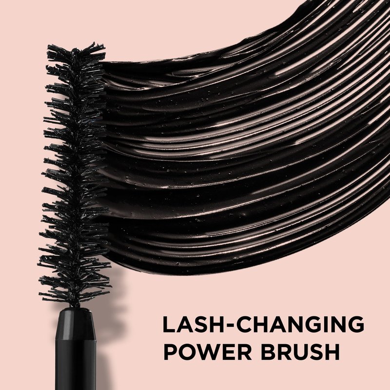 IT Cosmetics Superhero Mascara – Volumizing & Lengthening Black Mascara, Buildable Lash Volume, Collagen, Biotin, Peptides, Lifting & Curling Formula, Super Black Pigment - 0.3 fl oz