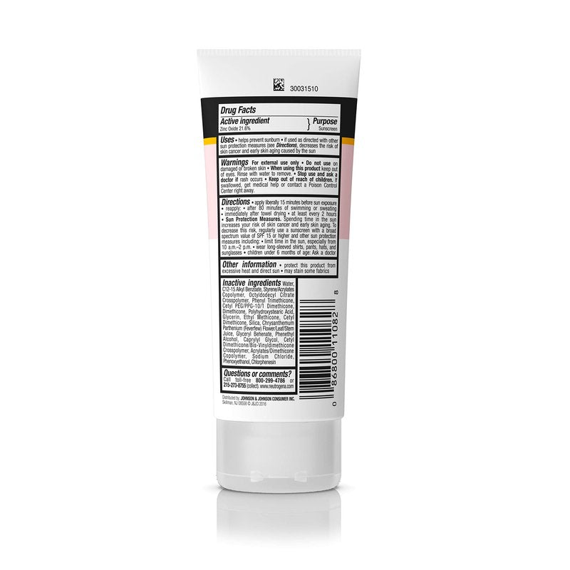 Neutrogena Pure & Baby Mineral Sunscreen Lotion with Broad Spectrum SPF 50 & Zinc Oxide, Water-Resistant, Hypoallergenic & Tear-Free Baby Sunscreen, 3 fl. oz (Pack of 2)