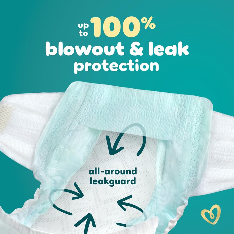 Pampers Swaddlers Diapers, Size 2 (10-22 lbs), 84 Count, Hypoallergenic, Absorbent, Keeps Baby Dry and Comfortable, Skin Safe Disposable Baby Diaper