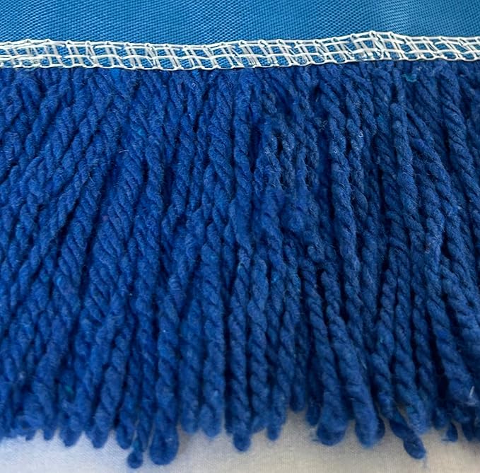 Ultimate Dust Mop Kit: Industrial-Grade Performance, Heavy-Duty Frame, Telescopic Handle - Blue 36 Inch