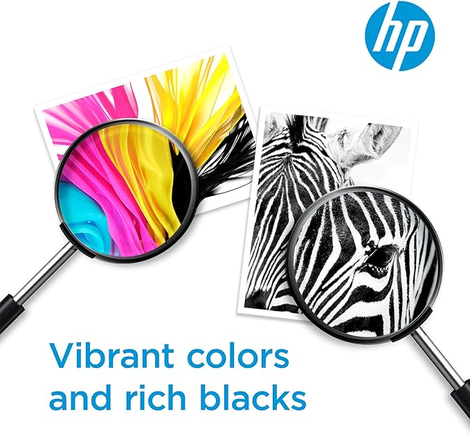 HP 64 Black & Tri-Color Ink Cartridges Printers (Combo Pack) | Works with Printer Series: Inspire 7950e; Envy Photo 6200, 7100, 7800; Tango | Eligible for Instant Ink | X4D92AN