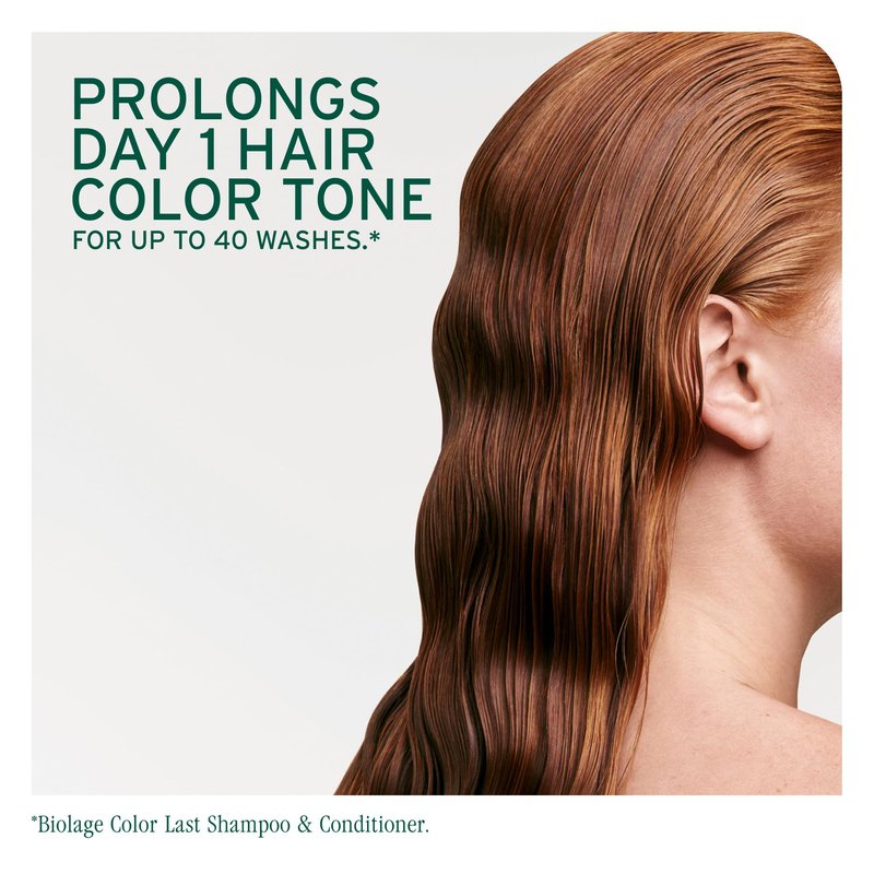 Biolage Color Last Shampoo and Refill Shampoo Set - Protects & Preserves Color Treated Hair, Adds Shine, With Soybean Oil & Stearic Acid, Paraben & Mineral Oil-Free