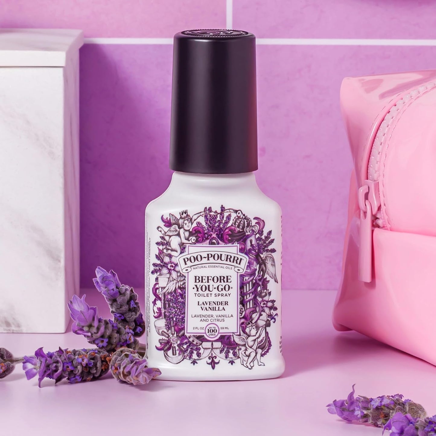 Poo-Pourri Before-You-Go Toilet Spray - Cypress Woods Scent, 2 Fl Oz | Freshen Up Your Bathroom
