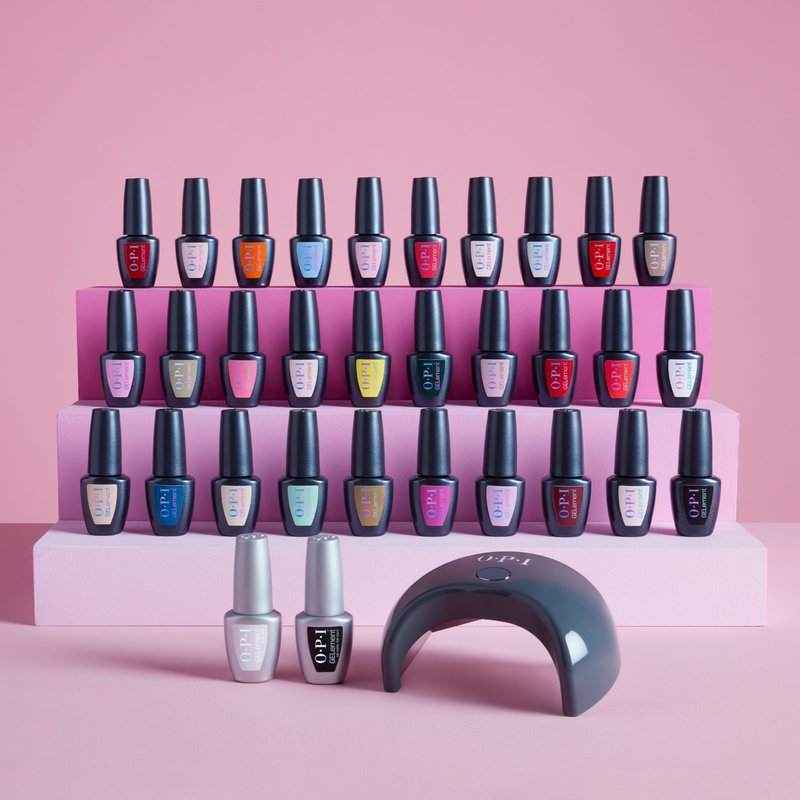 OPI GELement Pompeii Me in Nails | Opaque Cool Bright Purple Crème LED Cure Gel Nail Polish | DIY Salon Quality Gel Manicure | Vegan Formula, Durable Wear with High Shine Finish | 0.3 Fl Oz.
