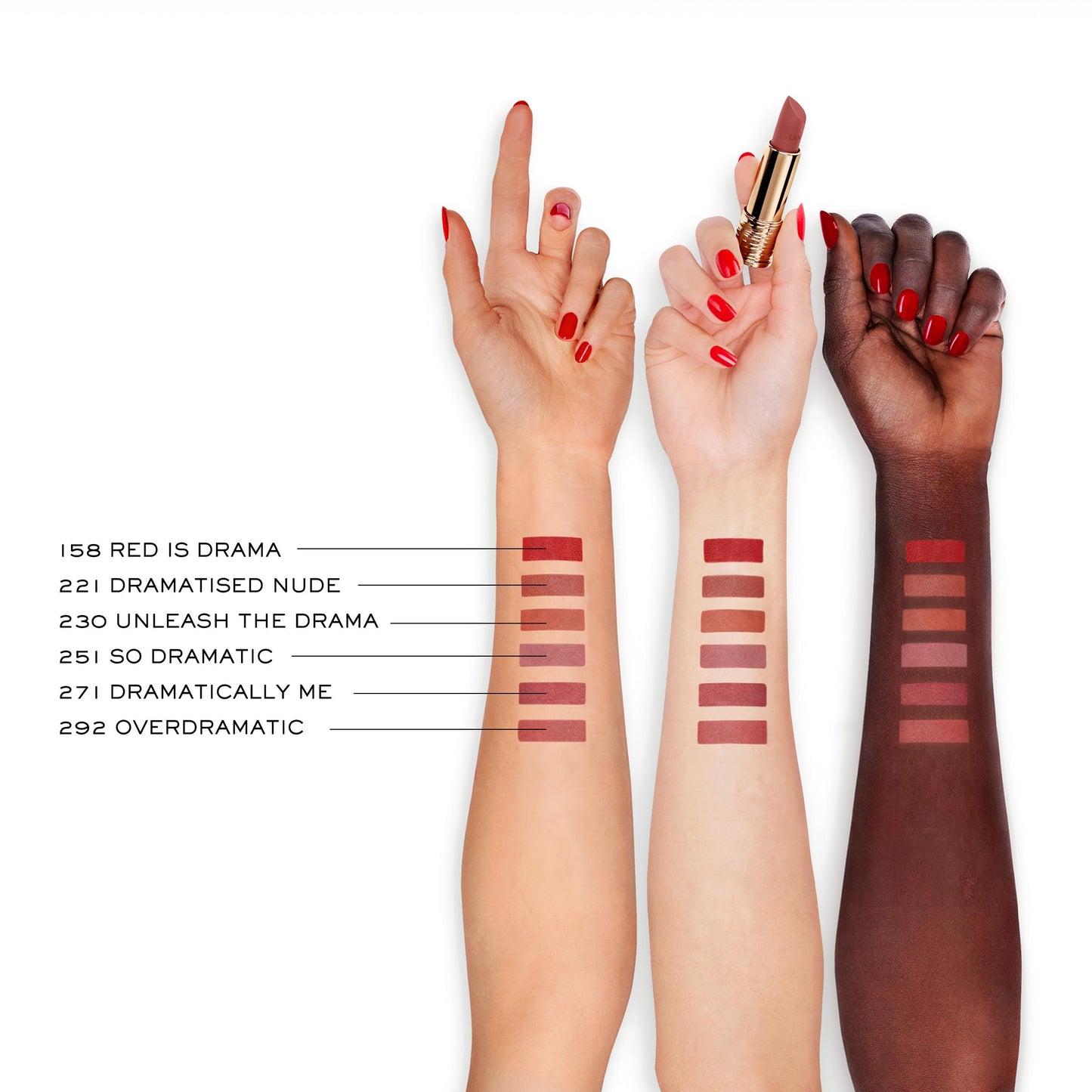 Lancôme L'Absolu Rouge Drama Matte Lipstick - Bold Matte Finish - Lasting Comfort & Hydration - 196 French Touch