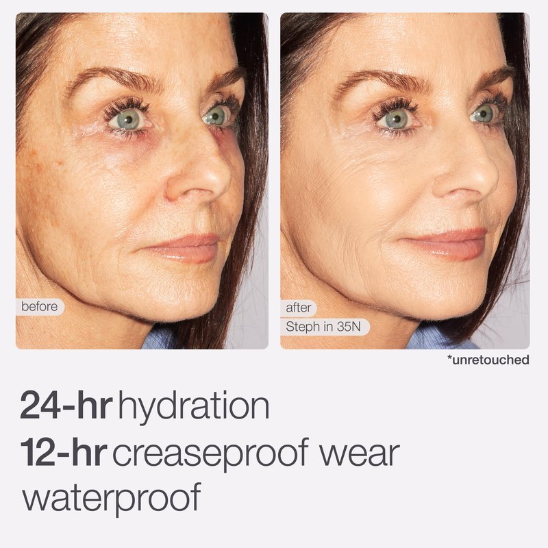 tarte shape tape creamy concealer – Full Coverage Makeup with Built-In Eye Cream, 24HR Hydrating Natural Moisturizing Matte Finish for Redness & Fine Lines, Vegan & Cruelty-Free, travel size, 12N