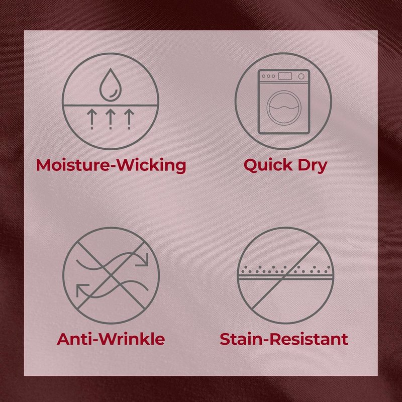 Mellanni Twin XL Sheets Set - 3 PC Iconic Collection Bedding - Hotel Luxury, Extra Soft, Cooling Bed Sheets - Wrinkle, Fade, Stain Resistant (Twin Extra Long, Burgundy)