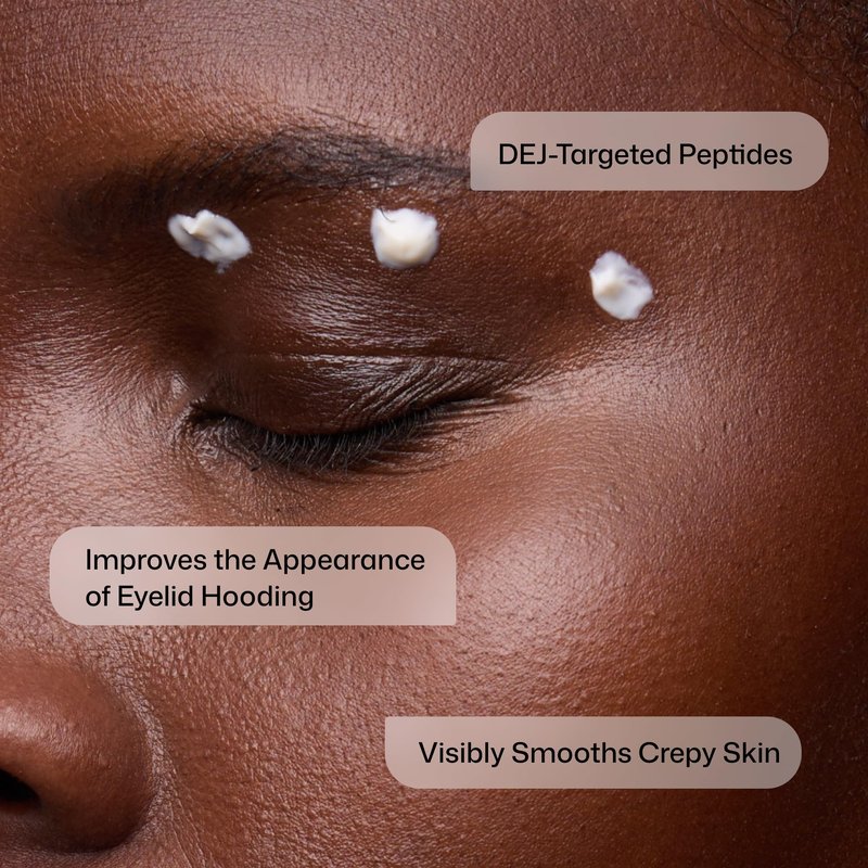 Revision Skincare D·E·J Eye Cream®, Clinically Proven to Reduce Under-Eye Fine Lines and Wrinkles with Peptides and Hyaluronic Acid for a Firmer, Smoother Eye Area, 0.5 fl oz