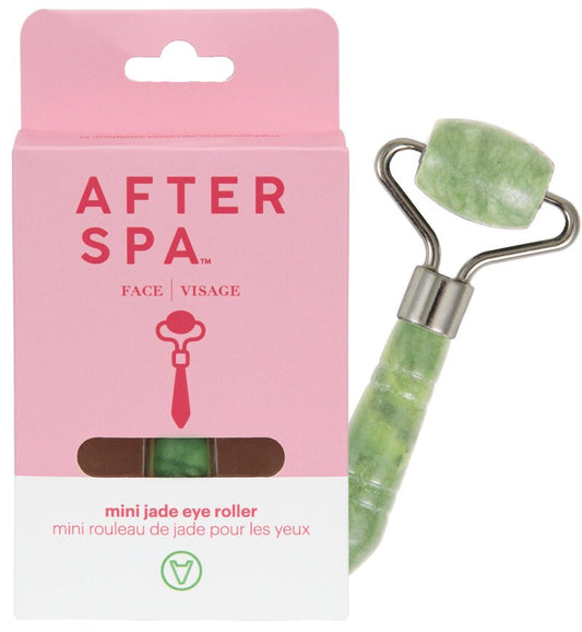 Mini Jade Eye Roller by Afterspa, Preppy Skincare, Gua Sha Facial Tools, Spa Self Care Gifts for Women, Facial Skin Care Products, Vegan and Cruelty Free, Pack of 6