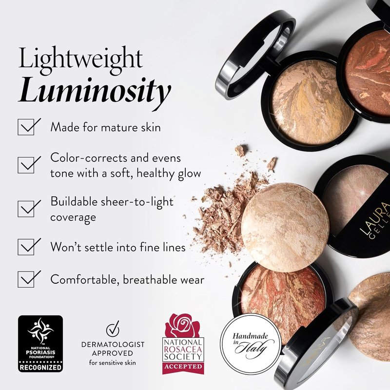 Baked Balance-N-Glow Illuminating Foundation - Light | Buildable Sheer to Light Coverage, Satin Finish