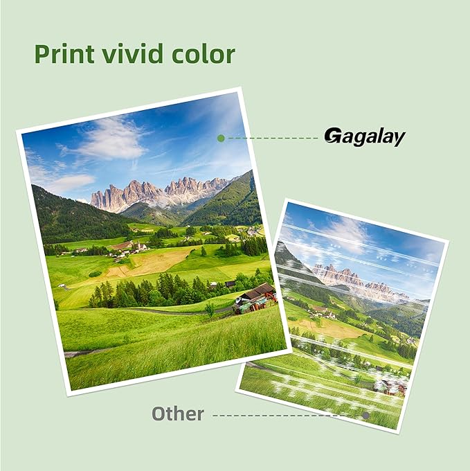 Gagalay Ink Cartridges Compatible for Brother BK/C/M/Y Ink Cartridges High-Yield Work with MFC-J995DW MFC-J805DW MFC-J815DW, MFC-J995DW XL MFC-J805DW XL Printer (4 Pack)