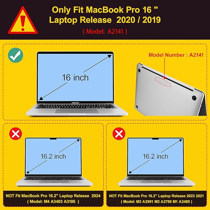 Mektron Case for MacBook Pro 16 Inch A2141 Cover 2019 Release 16" with Liquid Retina Display/Touch ID, Plastic Hard Shell with Keyboard Skin & Screen Protector & Dust Plug, Floral P165