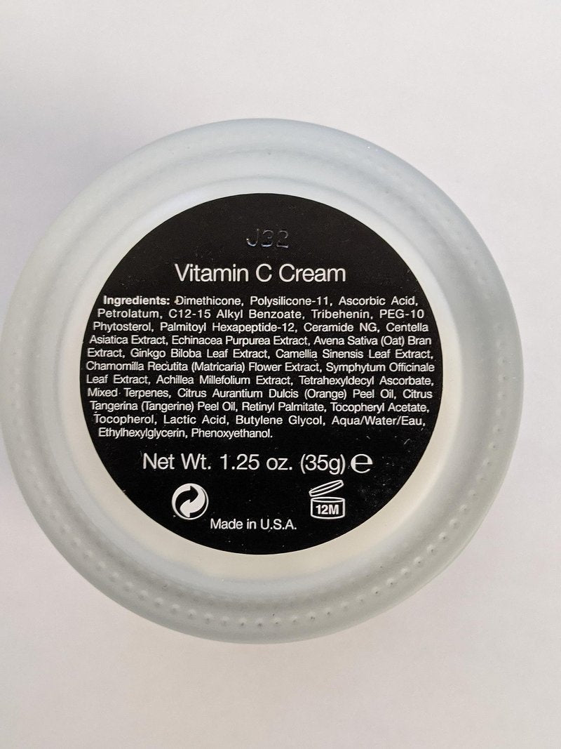 Jolie Vitamin C Night Cream, L-Ascorbic Acid Brightening Face & Neck Moisturizer With Ceramides
