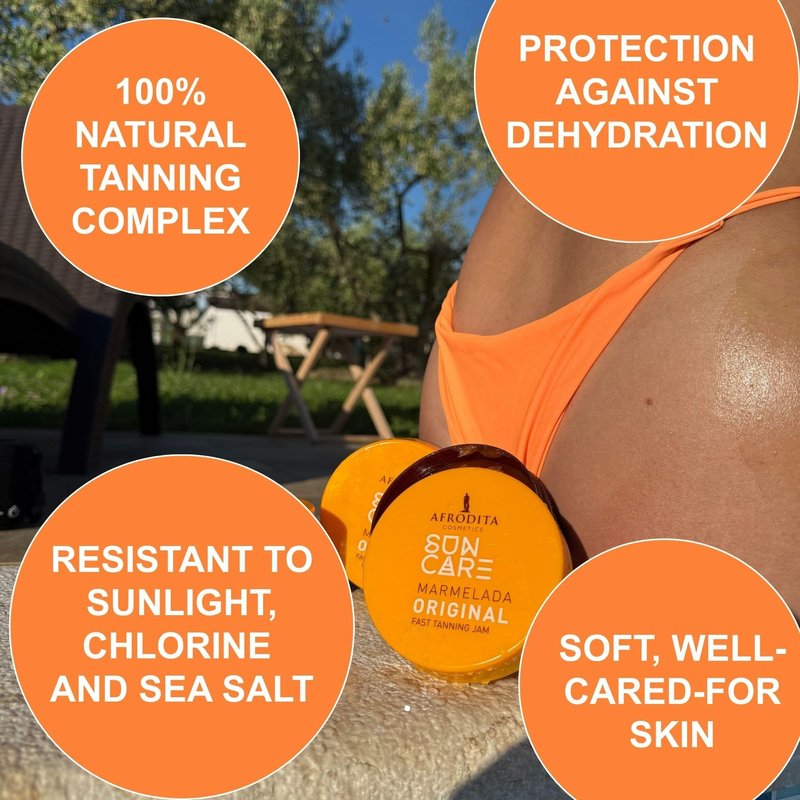 SUN CARE Marmelada Fast Tanning Jam Bronze Skin 6.76 FL Oz/ 200ml