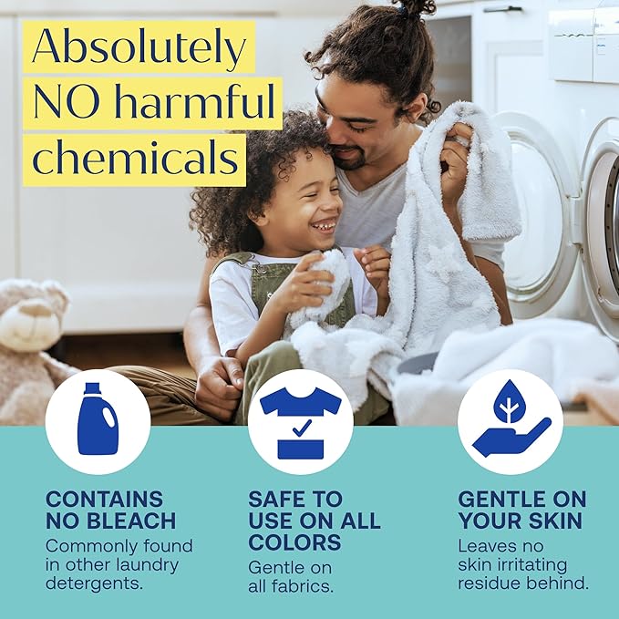 Fab Tab Laundry Detergent Tablets, Clean Ingredients, Sensitive Skin Friendly, Powerful & Gentle Clean, Fresh Scent, Plastic-Free Alternative to Liquids, Laundry Pods and Sheets, 120 Count.