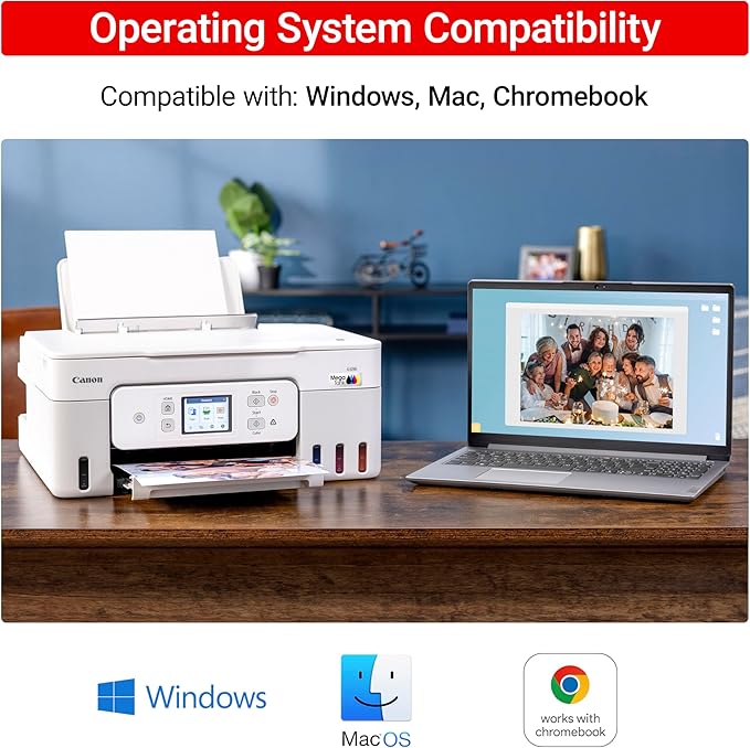 Canon Megatank G3290 All-in-One Wireless Supertank [Megatank] Printer | Print, Copy, Scan | Mobile Printing |2.7" LCD Color Touchscreen | Auto Duplex