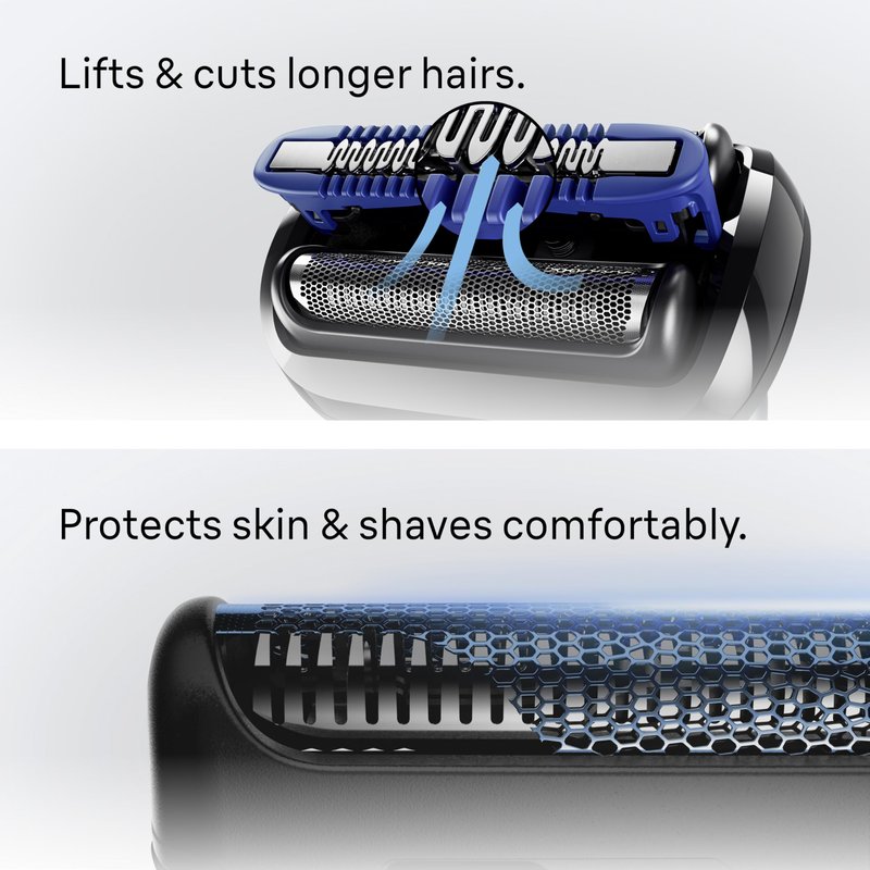 Braun Electric Razor for Men Series 5, Beard Shaver, Electric Shaver, Precision Trimmer, 4-in-1 Clean & Charge Center, S5 5160cc