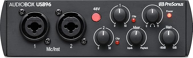 PreSonus AudioBox 96 25th Anniversary USB Audio Interface