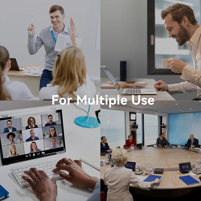 Tenveo 3X Optical Zoom PTZ Conference Room Camera, USB3.0/HDMI FHD 1080P 60FPS, for Video Conferencing Business Meeting Live Streaming Church Services Worship Events Education Zoom Teams OBS