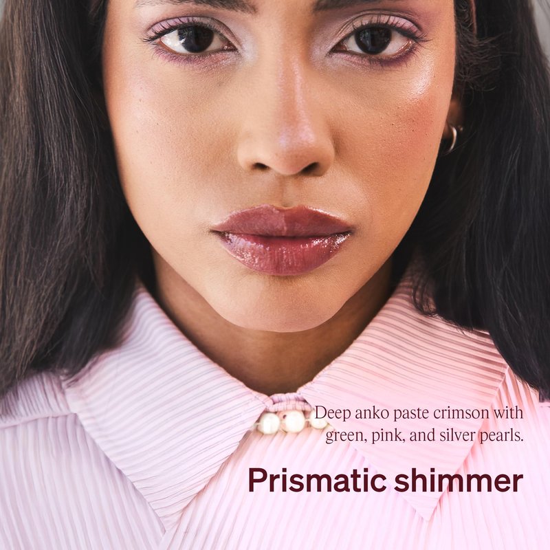 KNEMO LipLock Jelly Serum for Dry Lips, Long-Lasting Hydration & Plumping Gloss with Rose PDRN, Carrot Collagen, Pillow Peptide, Moisturizing Tinted Lip Balm (Red Bean)