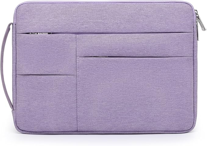 HYZUO 13.3-14 Inch Laptop Sleeve Bag for MacBook Pro 14 M5-M1 Pro/Max A3426 A3427 2026-2021, MacBook Air/Pro 13, 13.8-13.5 Surface Laptop/Book, NoteBook Case for 13" HP Dell Lenovo Asus, Lilac Purple