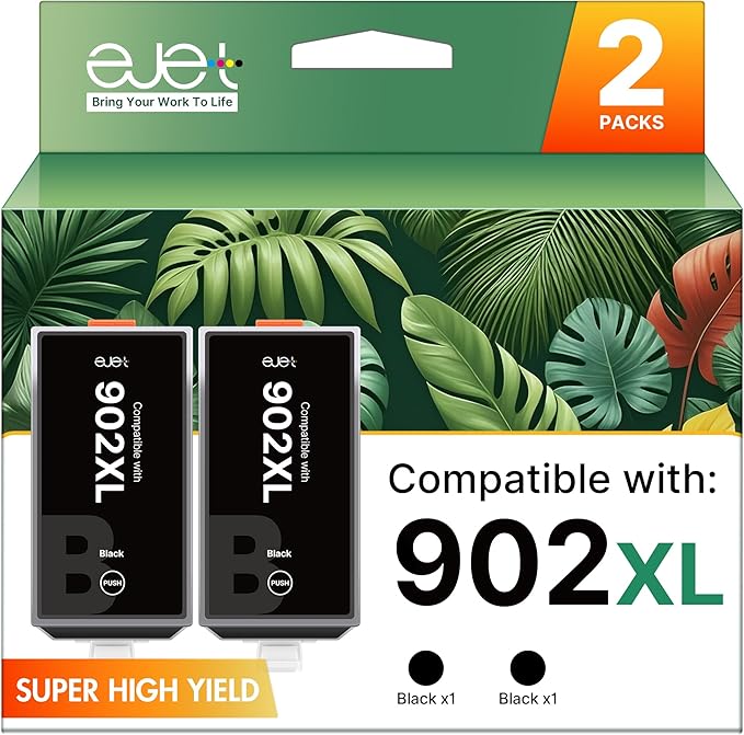 ejet Ink Cartridges (2 Pack)