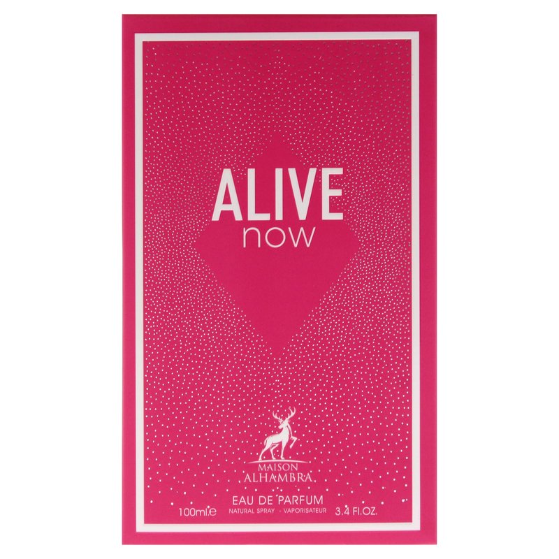 Lattafa Alive Now by Maison Alhambra for Women - 3.4 oz EDP Spray