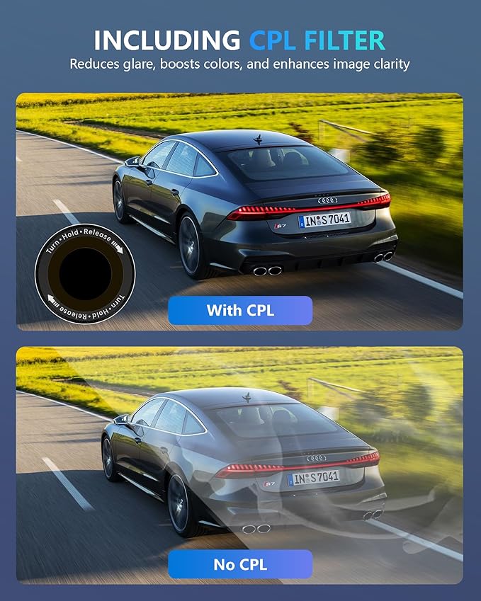HUPEJOS AI Dash Cam Front Rear Inside with Driver Monitor System, 360° Car Camera 4K, 4 Channel Camera for Cars, WiFi GPS, Dashcam 64GB SD Card, Night Vision, 24H Parking Mode, Upgrade DMS V8Plus