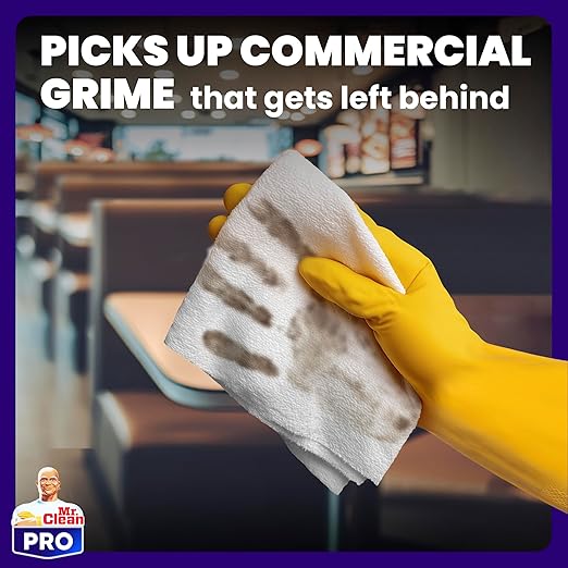 Mr. Clean PRO All Surface Cleaner, Commercial Grime Removal, Refillable Spray Bottles Bulk, 32 oz (Case of 6)