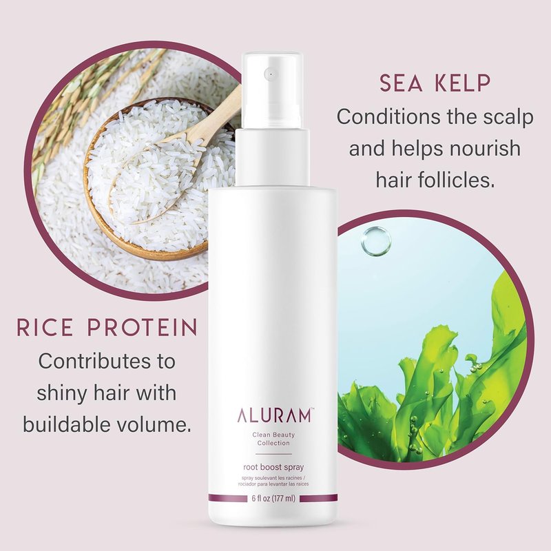 ALURAM Root Boost - Volume & Lift Spray for Fine to Medium Hair | 6 Fl Oz